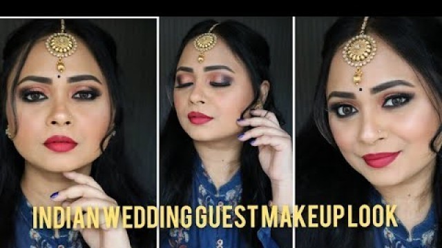 'Indian Wedding Guest Makeup Look with SUGAR Cosmetics'