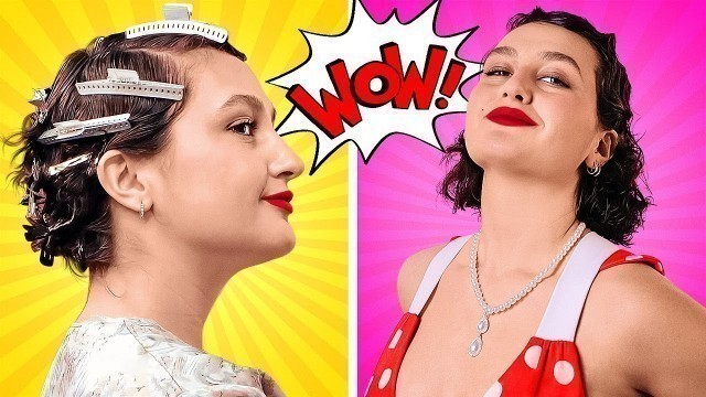 'WOW! COOL VINTAGE GIRL! || MAKEUP IDEAS AND COSMETICS TO TURN YOU INTO PIN-UP GIRL'