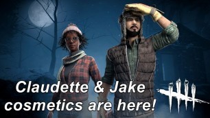 'Dead By Daylight live stream| New Claudette & Jake cosmetics are here!'