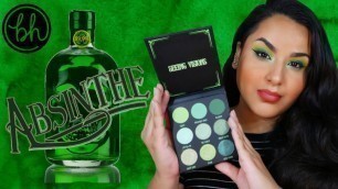 'BEST Green Palette Ever? BH Cosmetics POISON SHOCK Collection | ABSINTHE Palette'