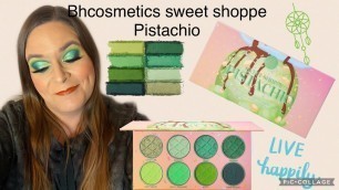 'Reviewing the bh cosmetics sweet shoppe pistachio palette'