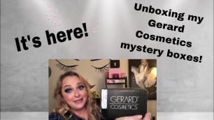 'GERARD COSMETICS BLACK FRIDAY MYSTERY BOXES! SALE!'