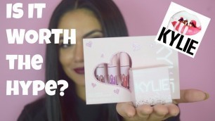 'Kylie Cosmetics The Birthday Collection Mini Matte Liquid Lipstick and Ultra Glow in Depth Review!'