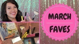 'March favorites! Tarte Cosmetics, Makeup Geek, Rimmel, Oprah, Vintage - March 2017 faves'