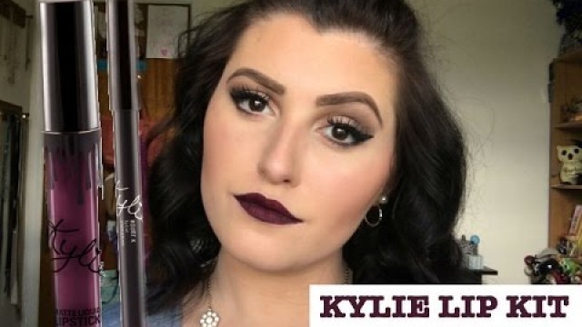 '*NEW* KYLIE LIP KIT - KOURT K + Review & Swatches'