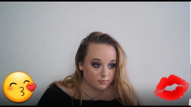 'Basic bitch \"smokey eye tutorial\" and tips on applying lashes'