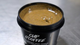 'Lush How It’s Made: Cup O’ Coffee Face And Body Mask'
