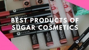 'Top 5  products from Sugar cosmetics in India |Sugar cosmetics|'