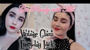 'Get Ready with Me - Vintage Glam Everyday Look | Floral and the Glam ♡'