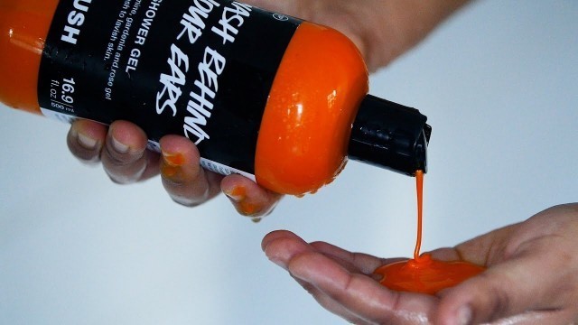 'Lush How It’s Made: Wash Behind Your Ears Shower Gel'