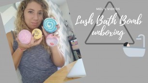 'Lush Haul | Bath Bombs | 100% Vegetarian!'