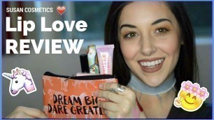 '♡ So Susan Lip Love | Unboxing + Review ♡'