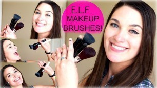 'E.L.F Makeup Brushes | Yay or Nay?'