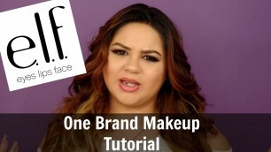 'E.L.F | One brand Makeup Tutorial'