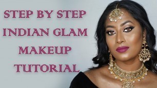 'Step By Step Indian Glam Makeup Tutorial | SUGAR Cosmetics | Wedding Guest Look'
