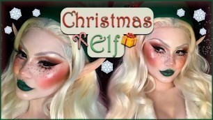 'CUTE and EASY Christmas Elf - Makeup Tutorial'