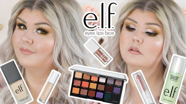 'Elf Cosmetics (Mostly) Makeup Tutorial | First Impressions & Old Faves'