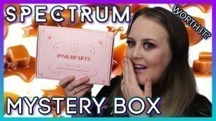 'Best Makeup Mystery Box Ever? | Spectrum Salted Caramel Mystery Box | Makeup & Brushes'