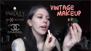 'VINTAGE MAKEUP COLLECTION | Maria Joy'