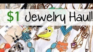 '$1 JEWELERY & COSMETICS HAUL!! ShopMissA'