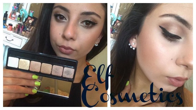 'New E.L.F Prism Eyeshadow- Naked FIRST IMPRESSIONS + TUTORIAL'