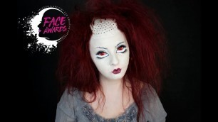 'DOUBLE-FACED DOLL ● NYX Cosmetics Face Awards Baltics 2018 ● VINTAGE DOLLS 1st challenge'