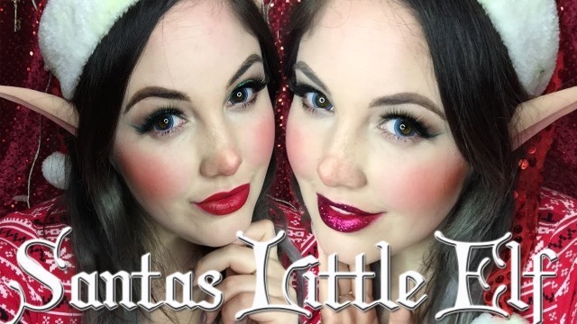 'Santa Little Elf Makeup Tutorial!'