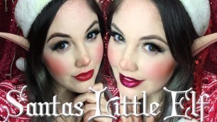 'Santa Little Elf Makeup Tutorial!'