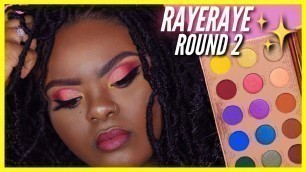 'ITSMYRAYERAYE X BHCOSMETICS ROUND 2 PALETTE | Full Face Makeup Tutorial & Review | JOYNAVON'