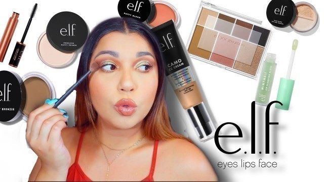 'FULL FACE OF ELF COSMETICS BEST SELLERS   *ONE BRAND TUTORIAL*'