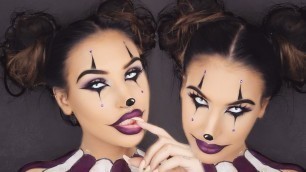 'Creepy Clown Girl | Halloween Makeup Tutorial'