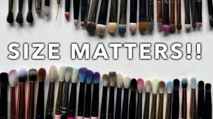 'Best brushes for hooded eyes! Rephr, Hakuhodo, Makeup Shack, Spectrum, Blend Bunny + More'