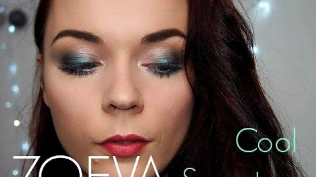 'MAKEUP krok po kroku ZOEVA COOL SPECTRUM || makijaż karnawałowy'