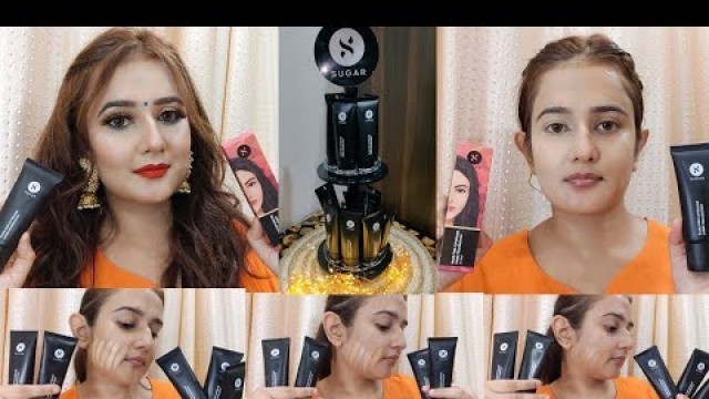 'SUGAR The Rage For Coverage 24hr Foundation / Review & Swatches of All 15 Shades / SWATI BHAMBRA'