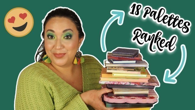 'RANKING MY RECENT PALETTE PURCHASES!  PART 1 | 2021'