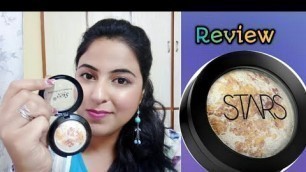 'Stars cosmetics Highlighter under Rs.400 || Review & Demo'