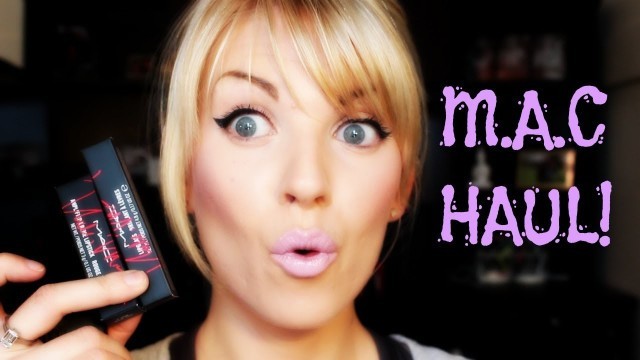 '❤ MAC HAUL: Archie\'s Girl, Year of The Snake & Viva Glam Nicki 2 ❤'