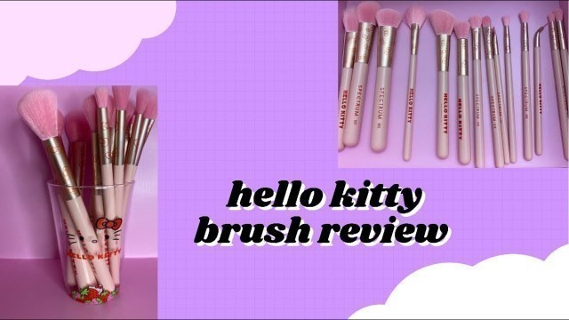 'Hello kitty spectrum brush set 