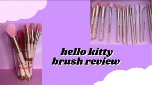 'Hello kitty spectrum brush set 