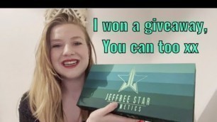 'I Won A Giveaway So You Can Too ! Jeffree Star Cosmetics 