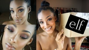 'ONE BRAND MAKEUP TUTORIAL | Full Face E.L.F. Cosmetics'