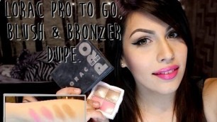 'Drugstore vs. High End Dupe! / Lorac pro to go vs. Flower beauty'