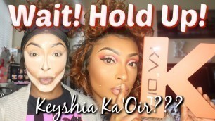 'Is The Hype Over?| New Keyshia Ka\'Oir Palette Review & #Fiyah Makeup Tutorial|K-palette'