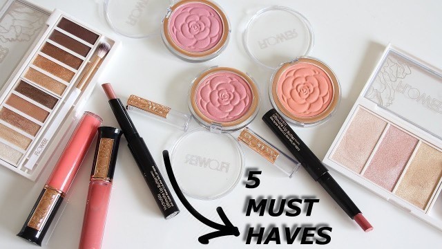 'BEST OF Flower Beauty Drugstore Makeup! My 5 Must-Haves!!'