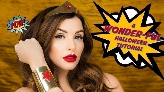 'EASY Wonder Woman look with Jen | tarte tutorials'