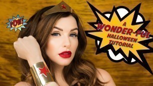 'EASY Wonder Woman look with Jen | tarte tutorials'