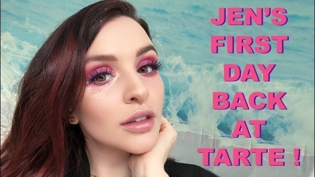 'Jen\'s First Day Back! | tarte vlogs'