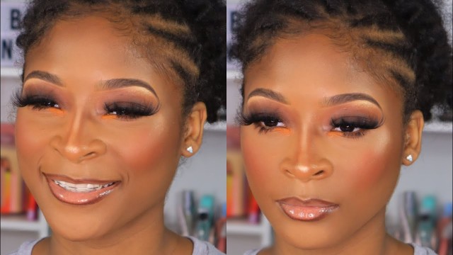 'Soft Glam w/ Pop of Color | Brown Smokey Eye | Client Makeup Tutorial | Made Up by Kirsten'