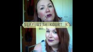 'SLAY WITH KOURT K | Kylie Lip Kit Tutorial'