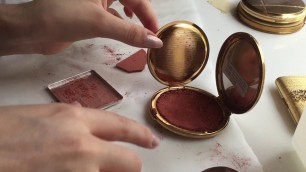 'Depoting Ordinary Makeup into Gorgeous Vintage Compacts'